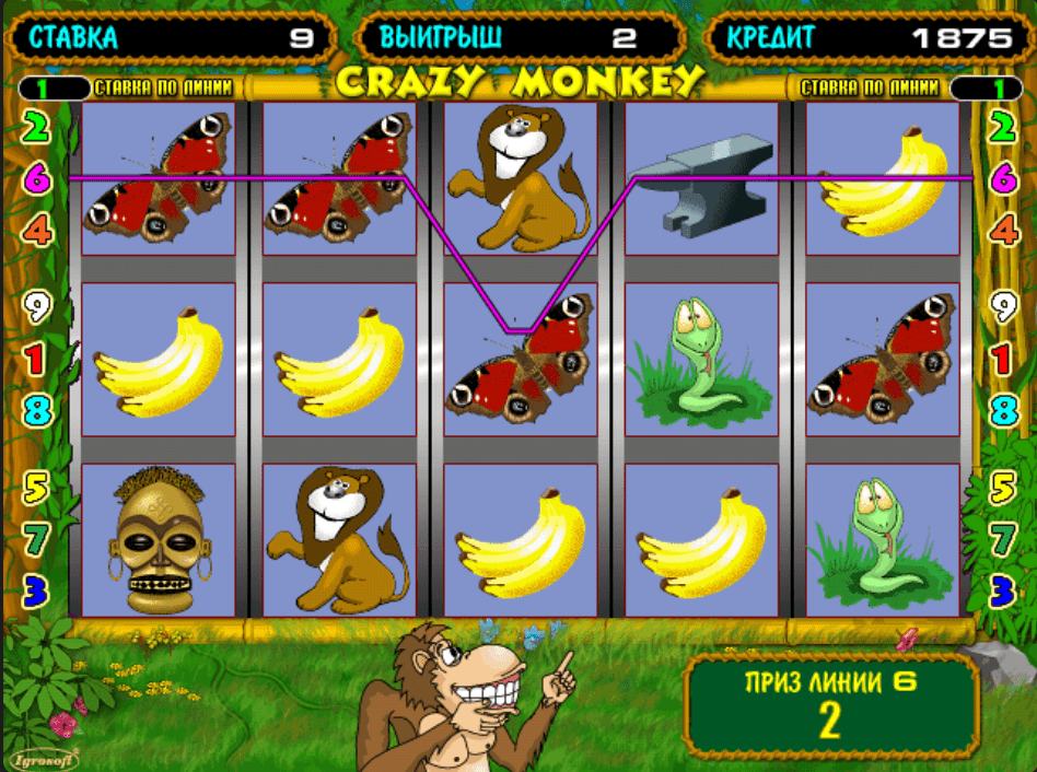 Crazy monkey на деньги crazy monkey slot